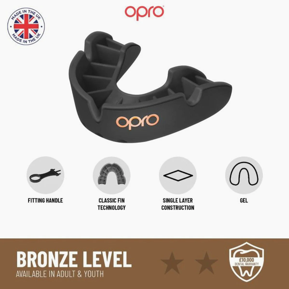 Protetor Bucal Opro Bronze Self-Fit UFC  - Image 5