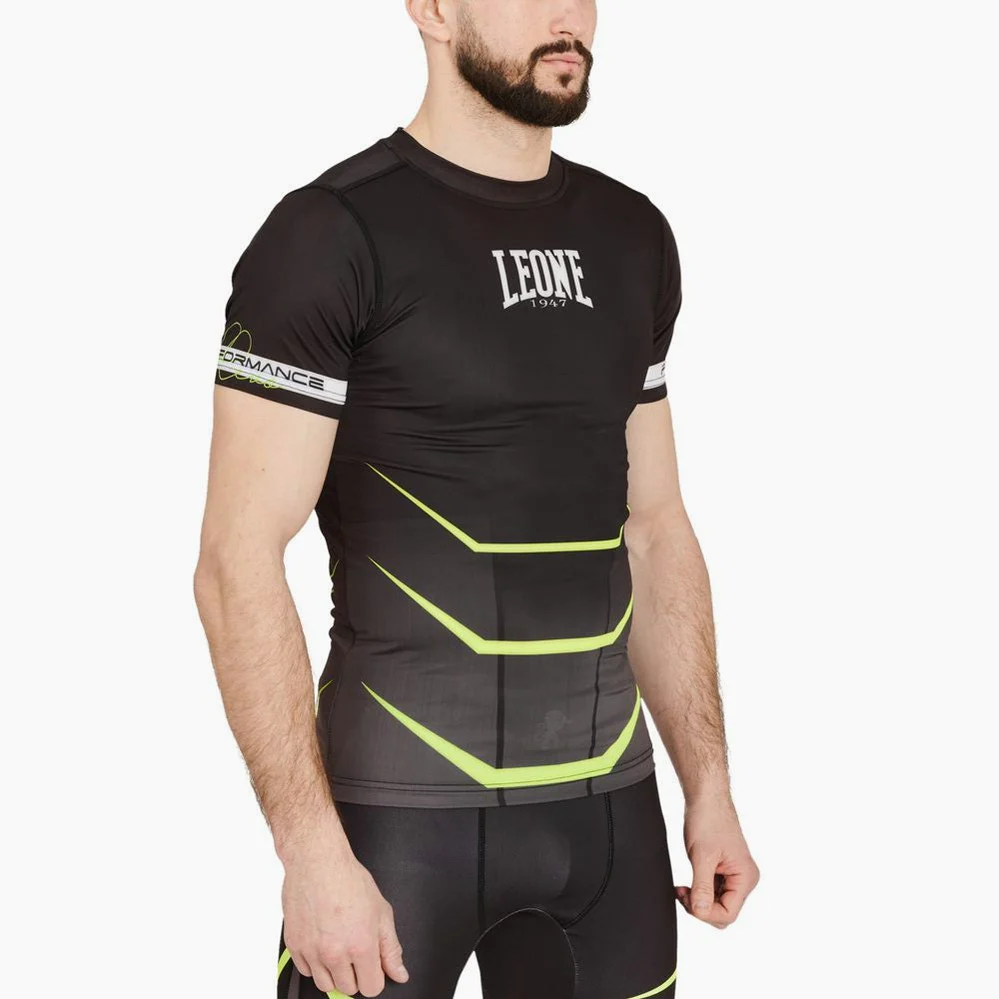 Rashguard de compressão Leone Revo Fluo AB927F - Image 3