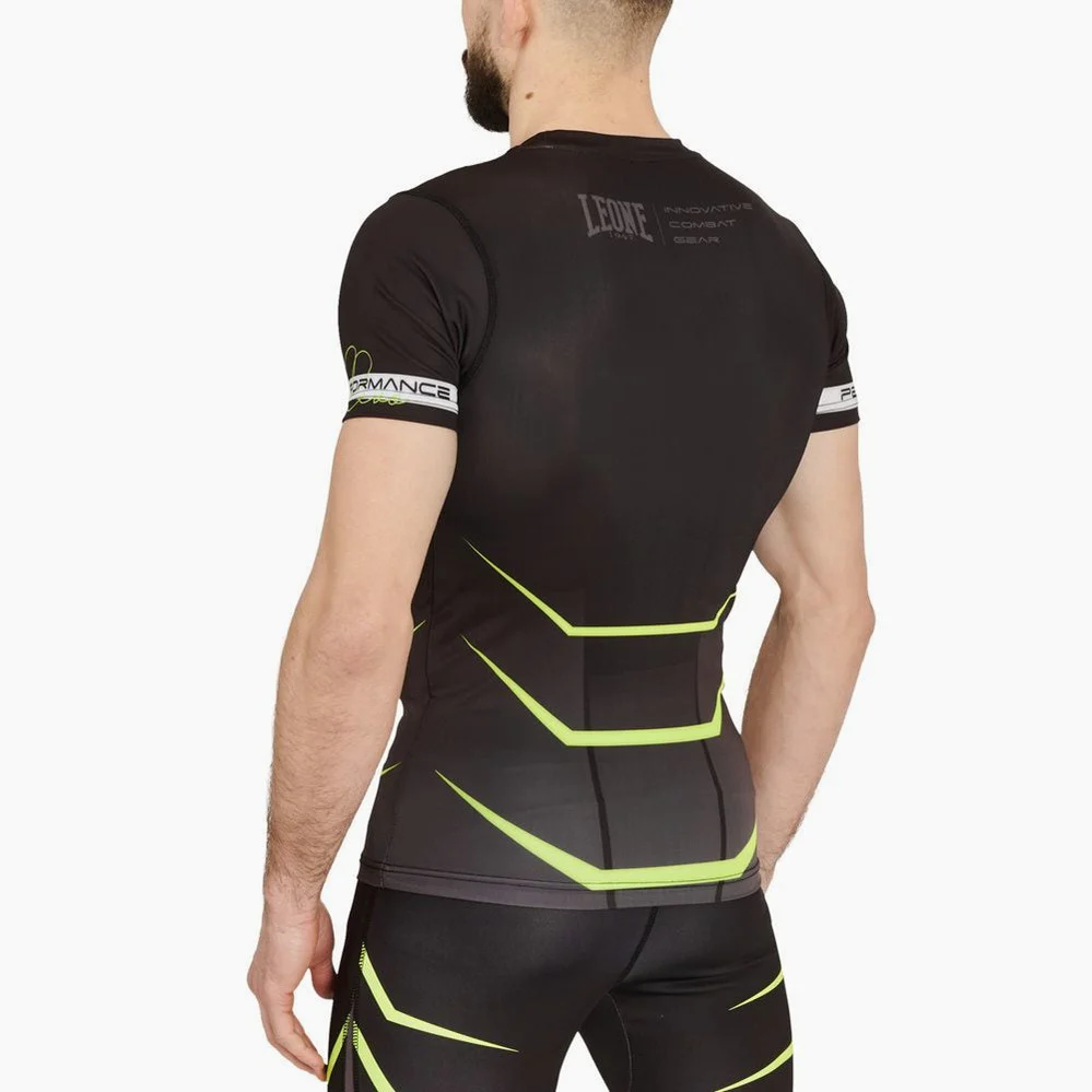 Rashguard de compressão Leone Revo Fluo AB927F - Image 7