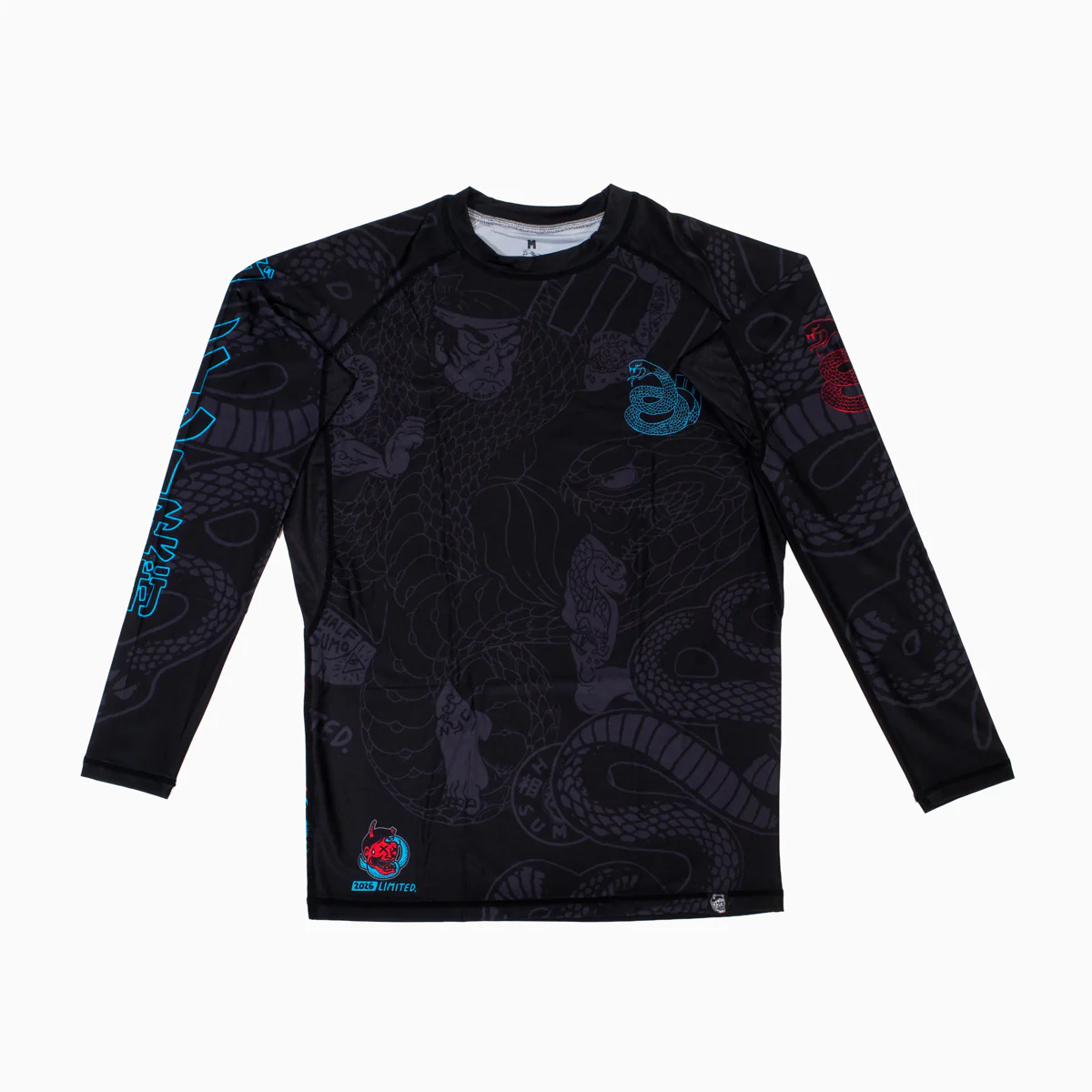 Rashguard Half Sumo Black Mamba Neon mangas compridas  - Image 4