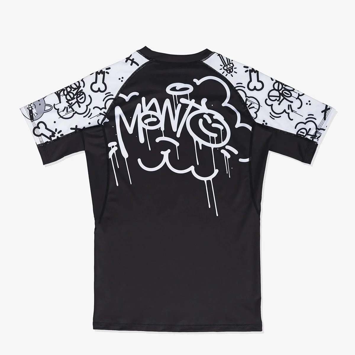 Rashguard Manto Debza de mangas curtas Preto  - Image 2