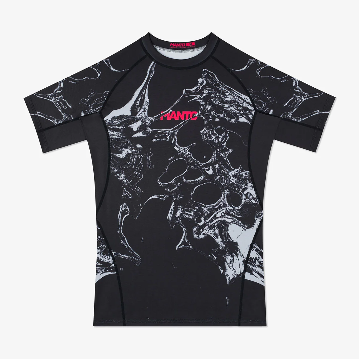 Rashguard Manto Flux mangas curtas Preto