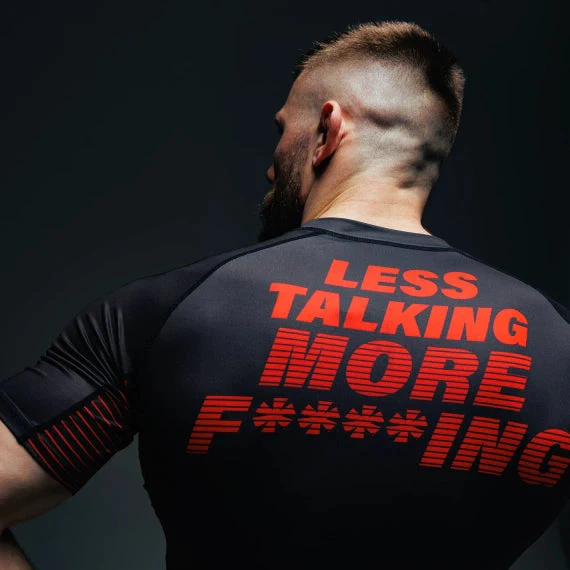 Rashguard Manto Fighting mangas curtas Preto  - Image 4