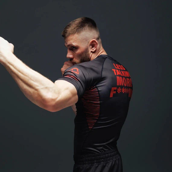 Rashguard Manto Fighting mangas curtas Preto  - Image 6