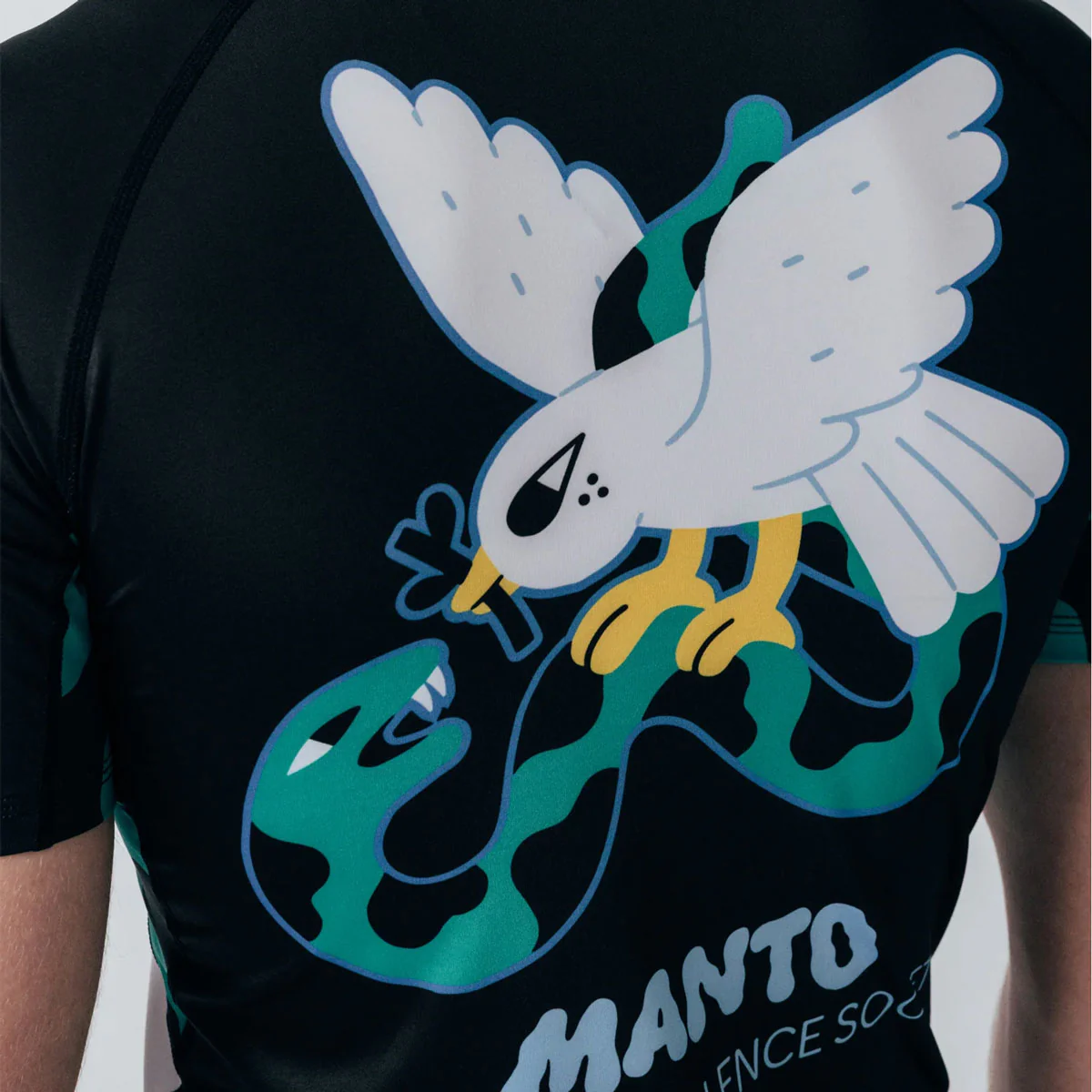 Rashguard Manto DOVE mangas curtas - Image 3