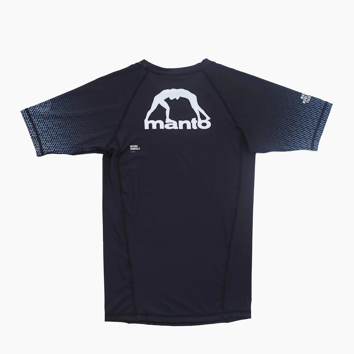 Rashguard Manto Rank mangas curtas Preto  - Image 2
