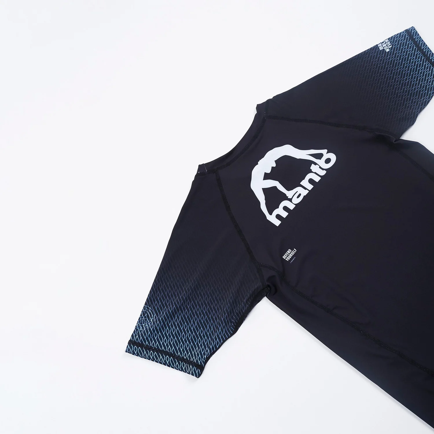 Rashguard Manto Rank mangas curtas Preto  - Image 3