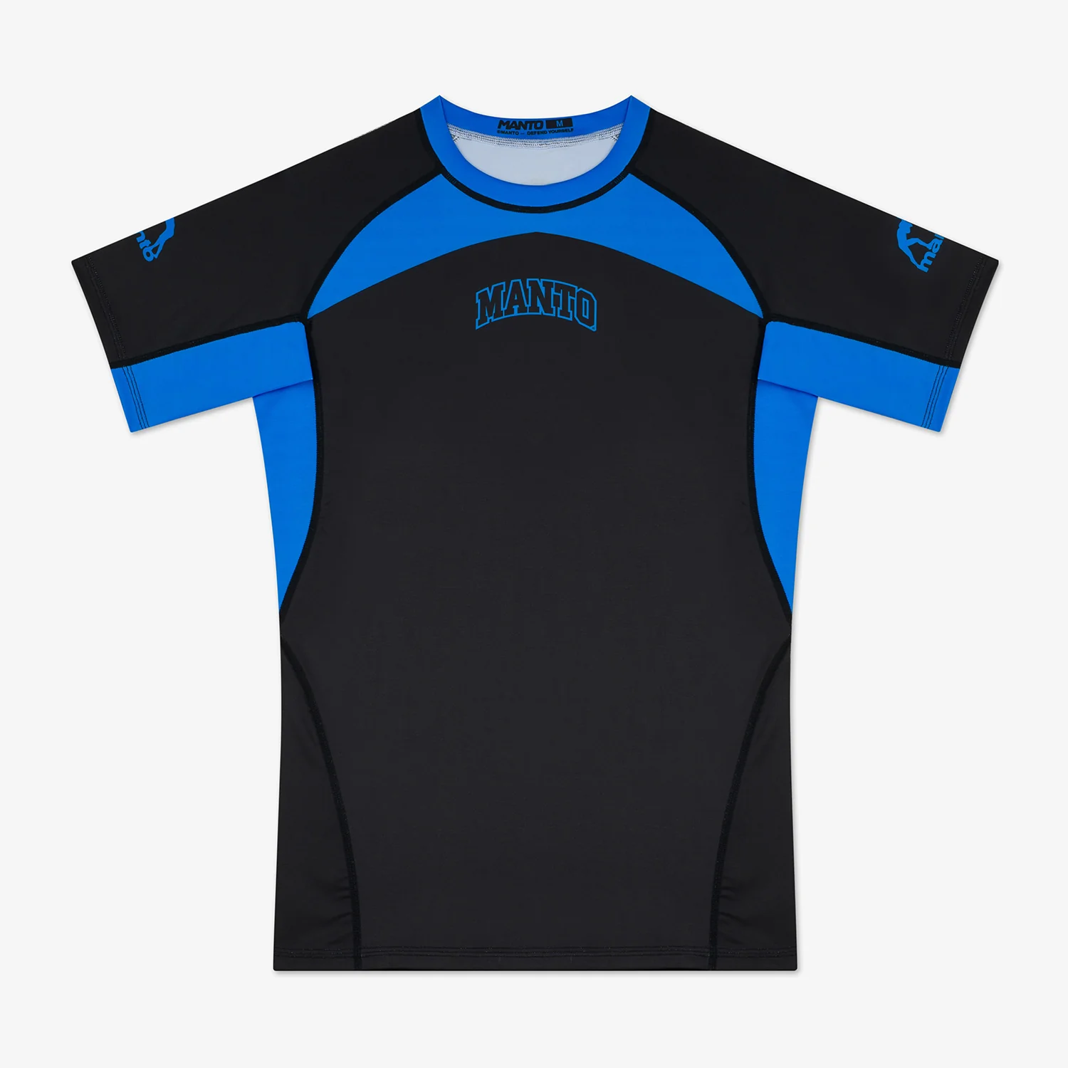 Rashguard Manto Ranked 25 mangas curtas Azul 