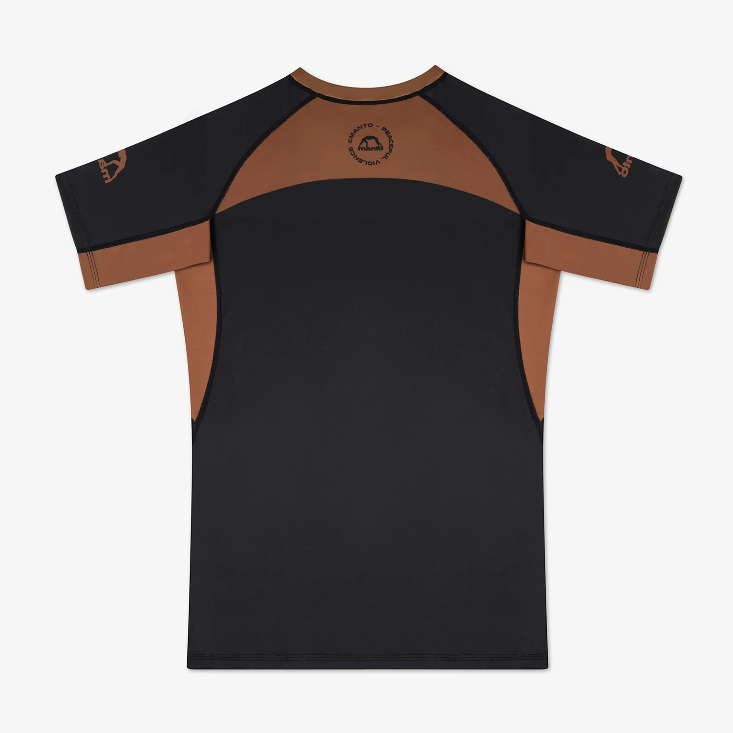 Rashguard Manto Ranked 25 mangas curtas Castanho  - Image 2