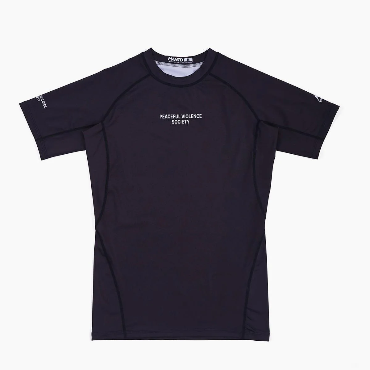 Rashguard Manto Society mangas curtas preto  - Image 2