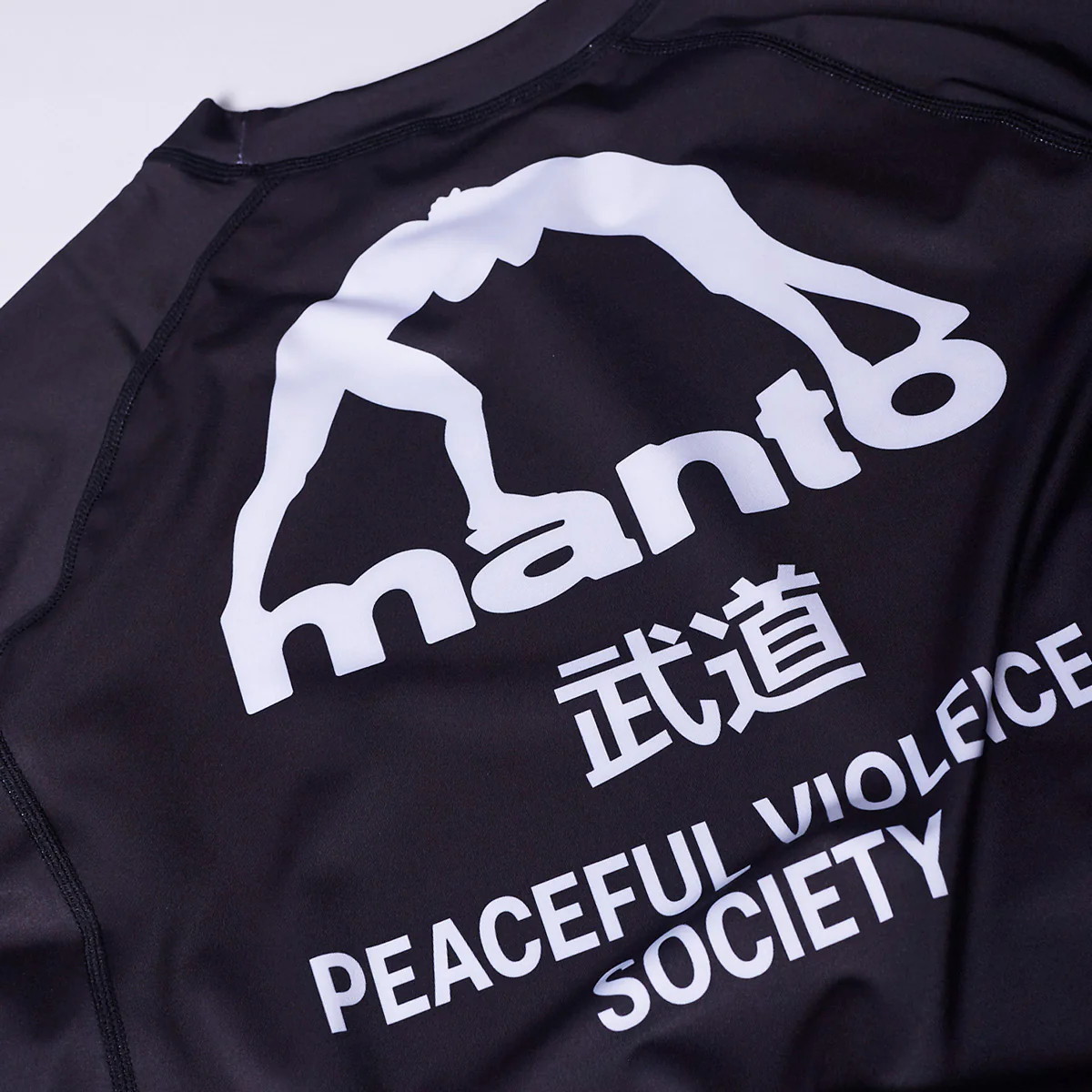 Rashguard Manto Society mangas curtas preto  - Image 4