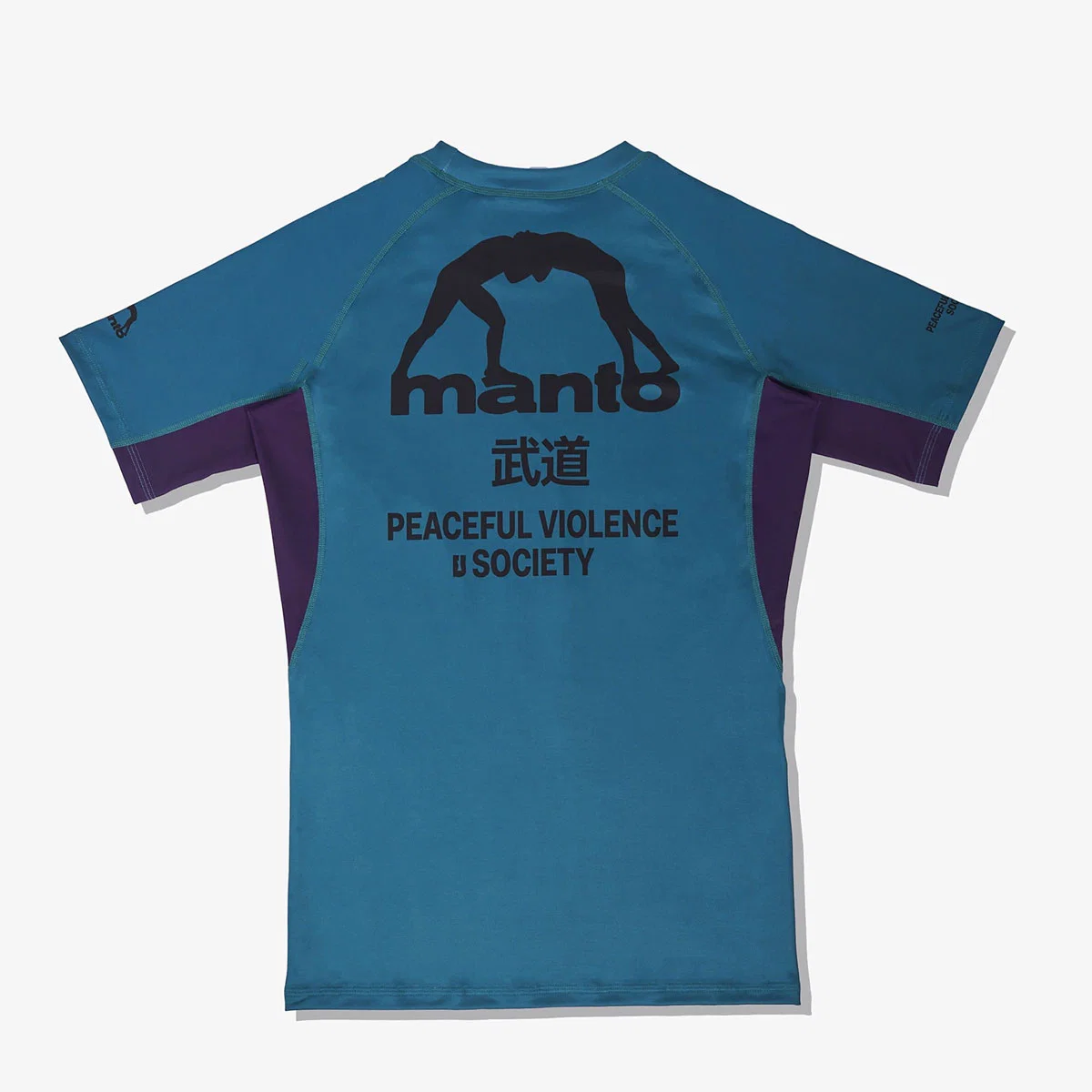Rashguard Manto Society manga curta Verde 