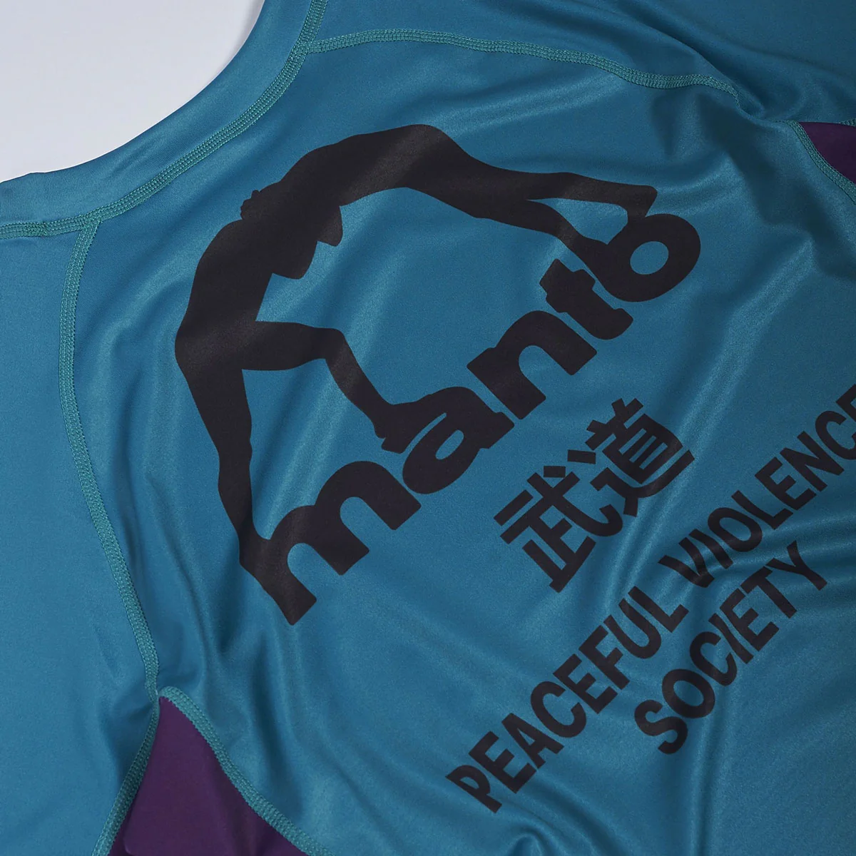 Rashguard Manto Society manga curta Verde  - Image 3