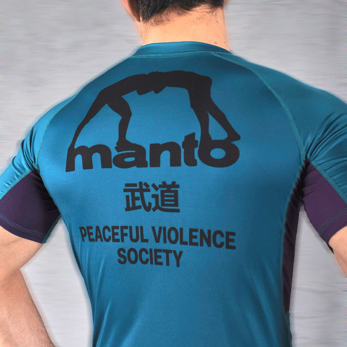 Rashguard Manto Society manga curta Verde  - Image 4