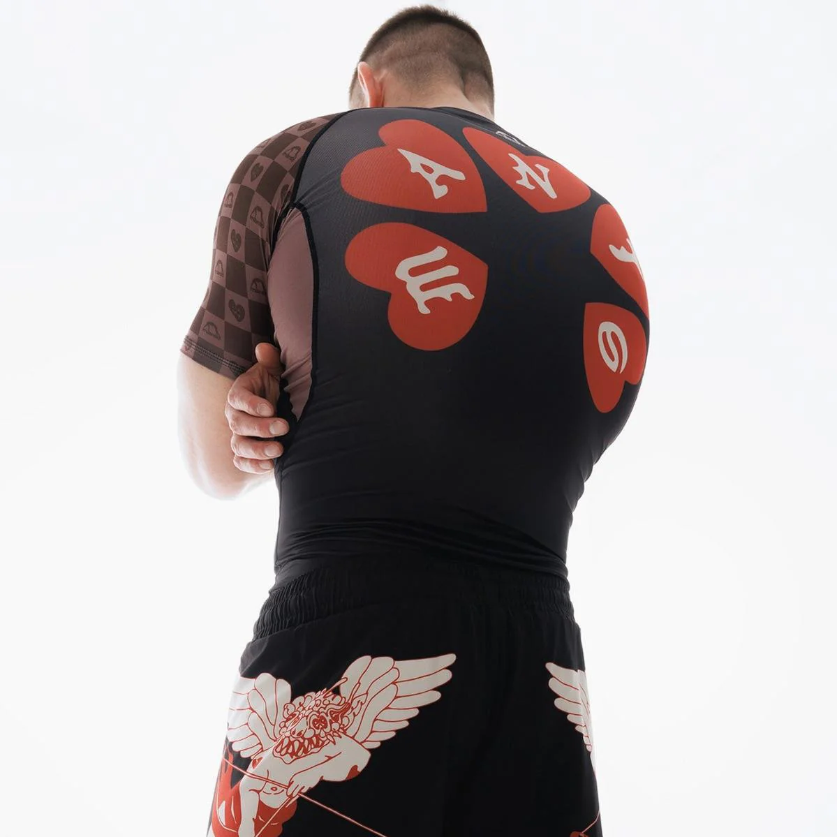 Rashguard Manto Tuff Luv mangas curtas preto  - Image 4
