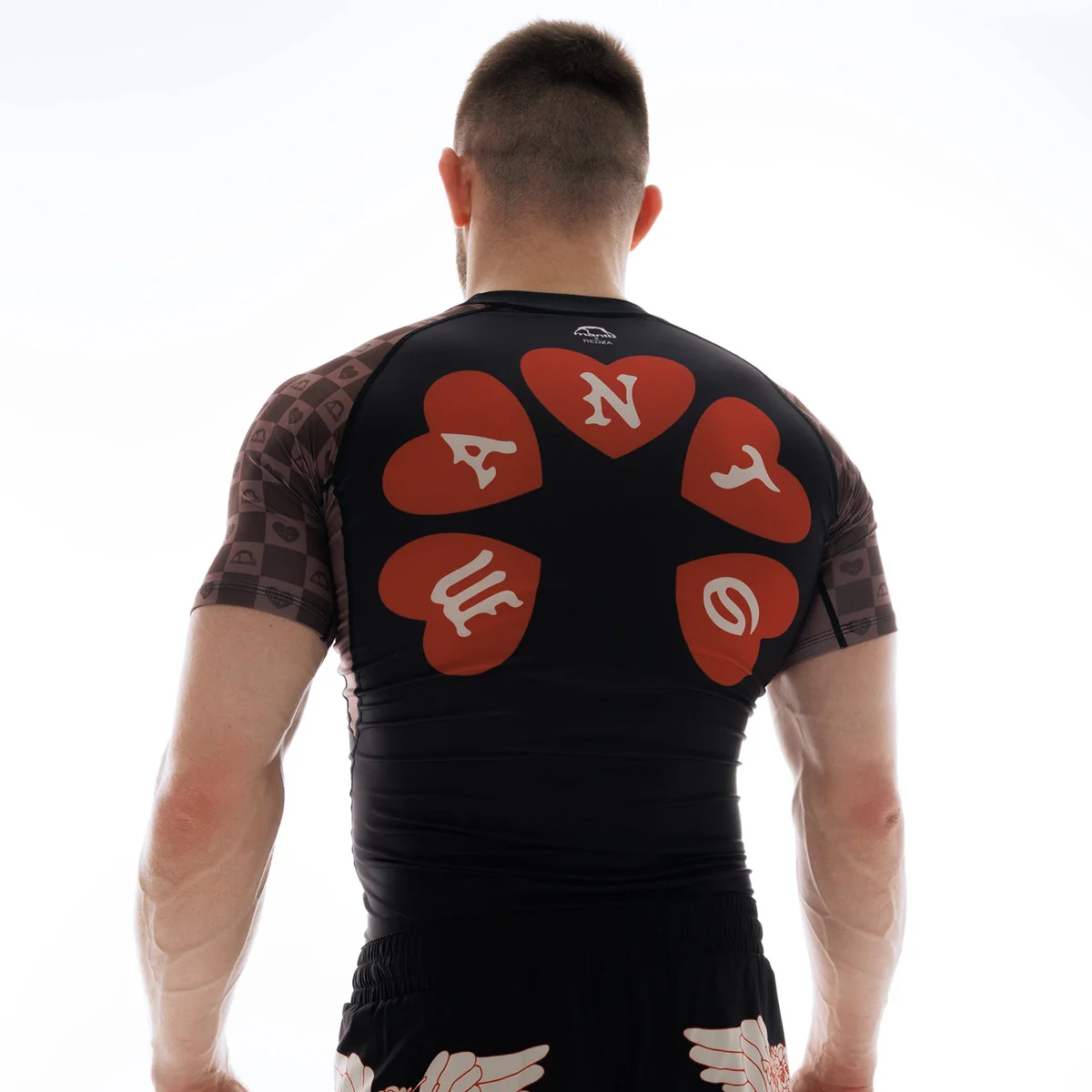 Rashguard Manto Tuff Luv mangas curtas preto  - Image 5