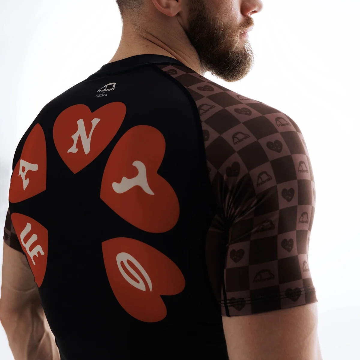 Rashguard Manto Tuff Luv mangas curtas preto  - Image 7