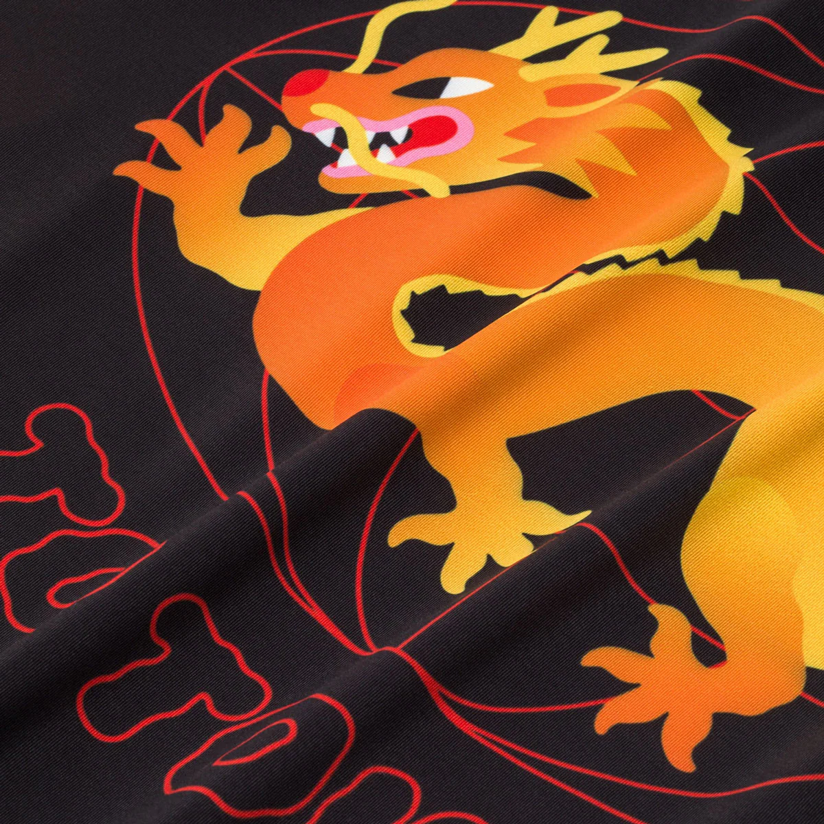 Rashguard Manto Varsóvia Para Tóquio mangas curtas Preto  - Image 5