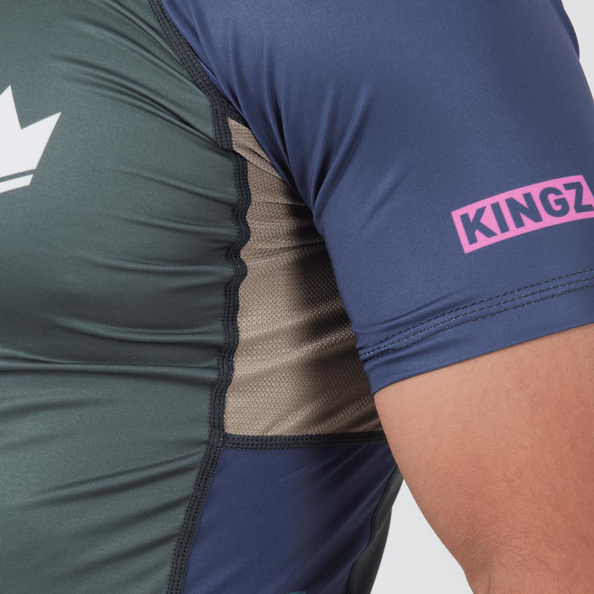 Rashguard mangas curtas No-Gi Kingz Draft  - Image 11