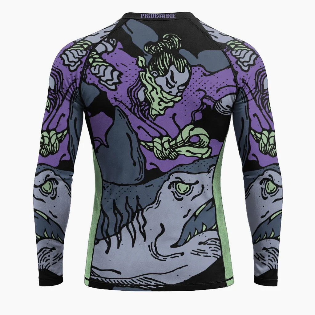 Rashguard Pride or Die Dangerous Water V2 mangas compridas  - Image 3