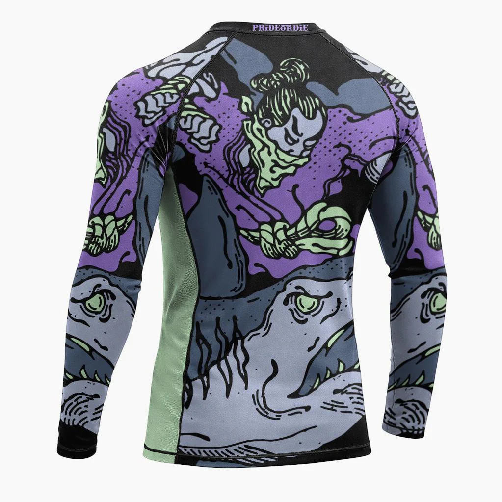 Rashguard Pride or Die Dangerous Water V2 mangas compridas  - Image 4
