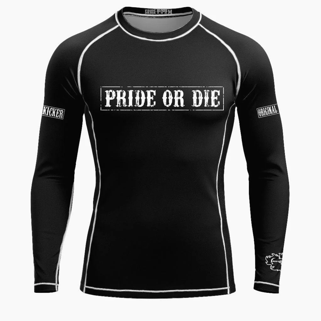 Rashguard Pride or Die Fight Club mangas compridas  - Image 2
