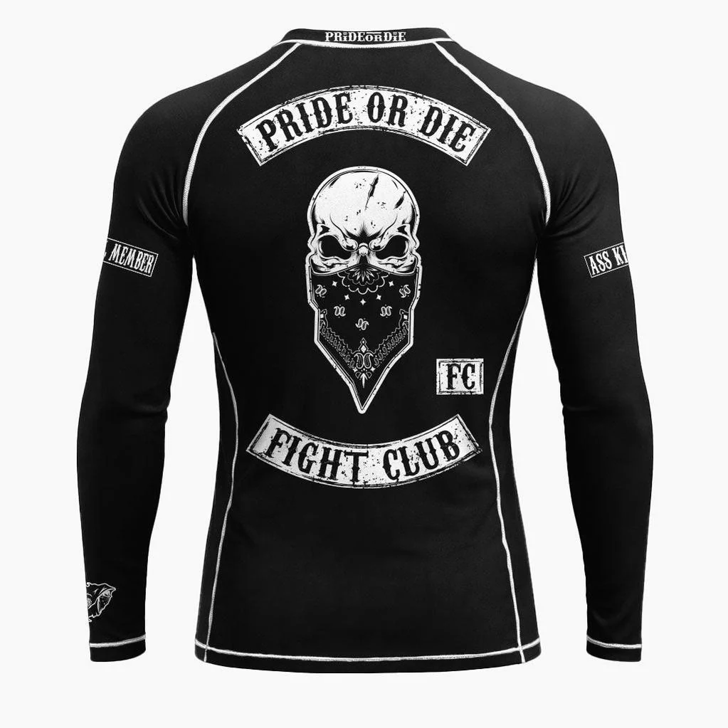 Rashguard Pride or Die Fight Club mangas compridas  - Image 3
