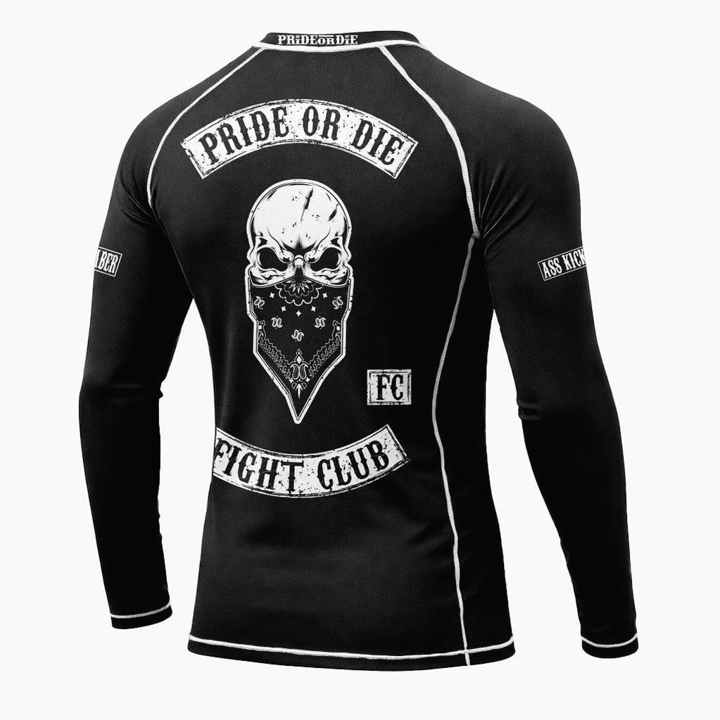Rashguard Pride or Die Fight Club mangas compridas  - Image 4