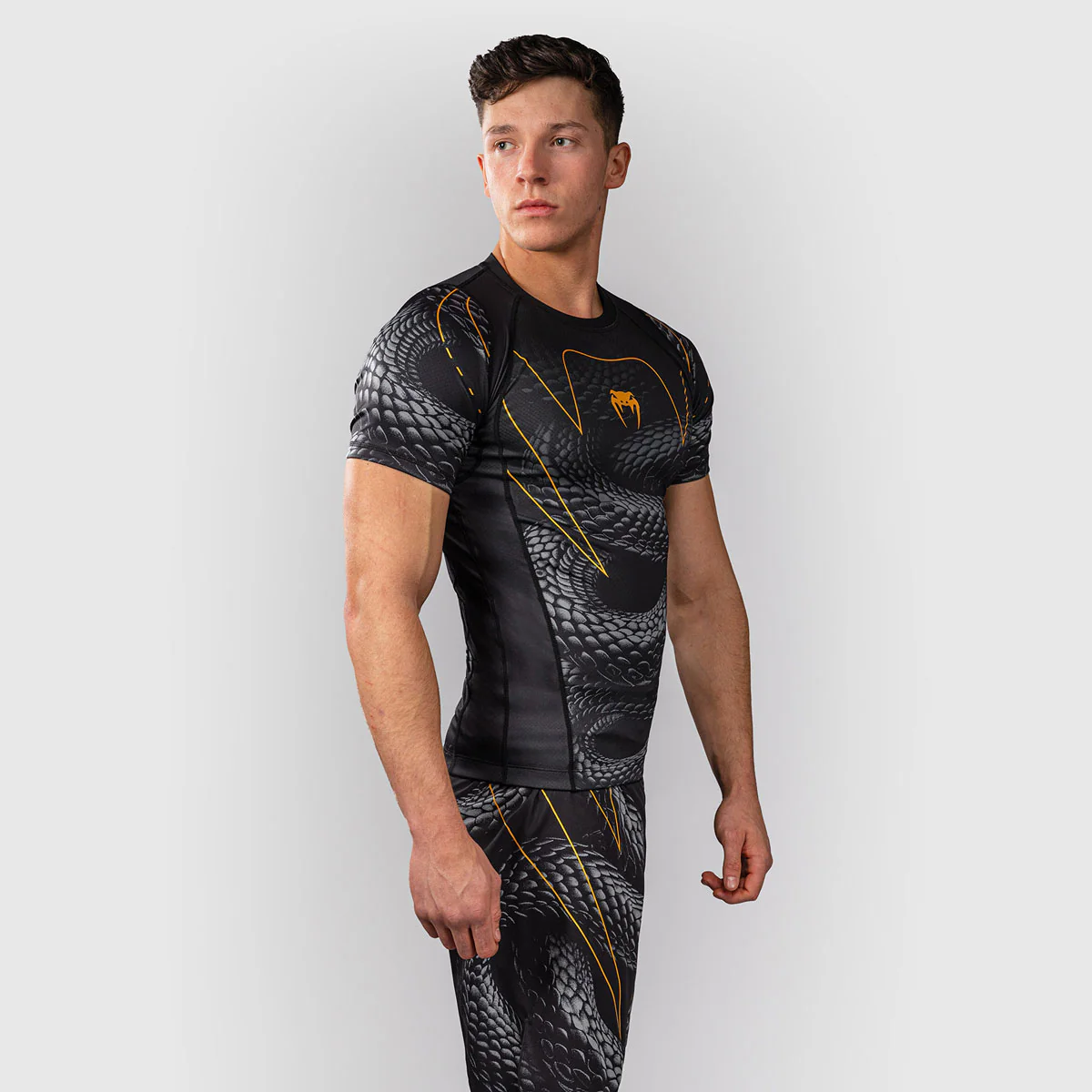 Rashguard Venum Matupa mangas curtas Preto-cinza  - Image 2