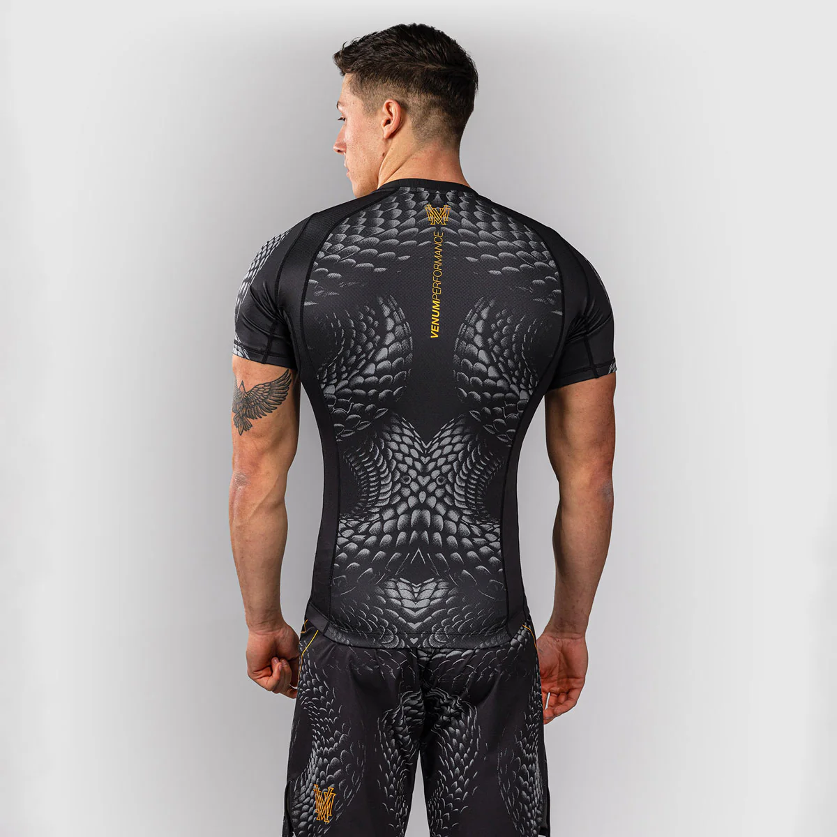 Rashguard Venum Matupa mangas curtas Preto-cinza  - Image 5