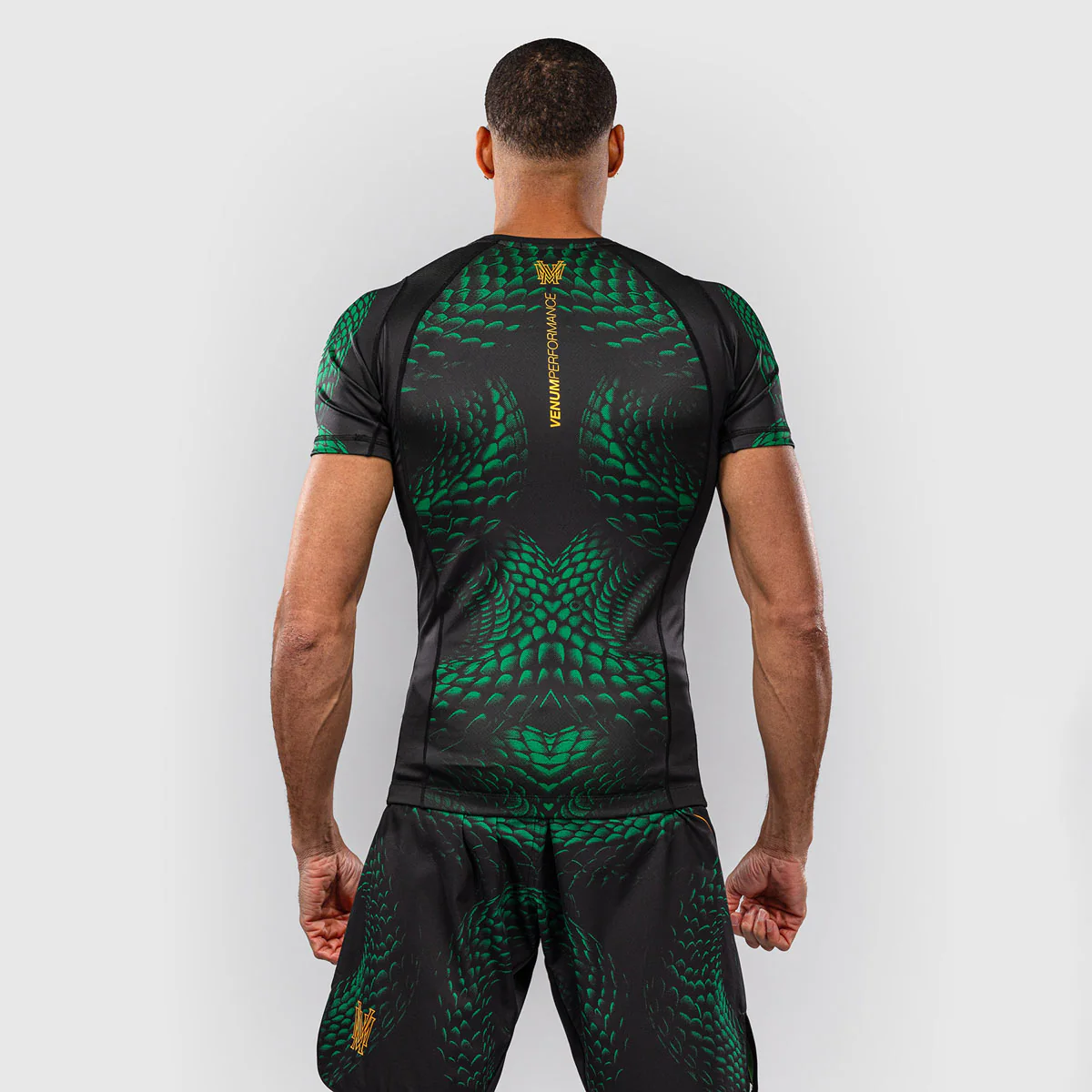 Rashguard Venum Matupa mangas curtas Preto-verde  - Image 4