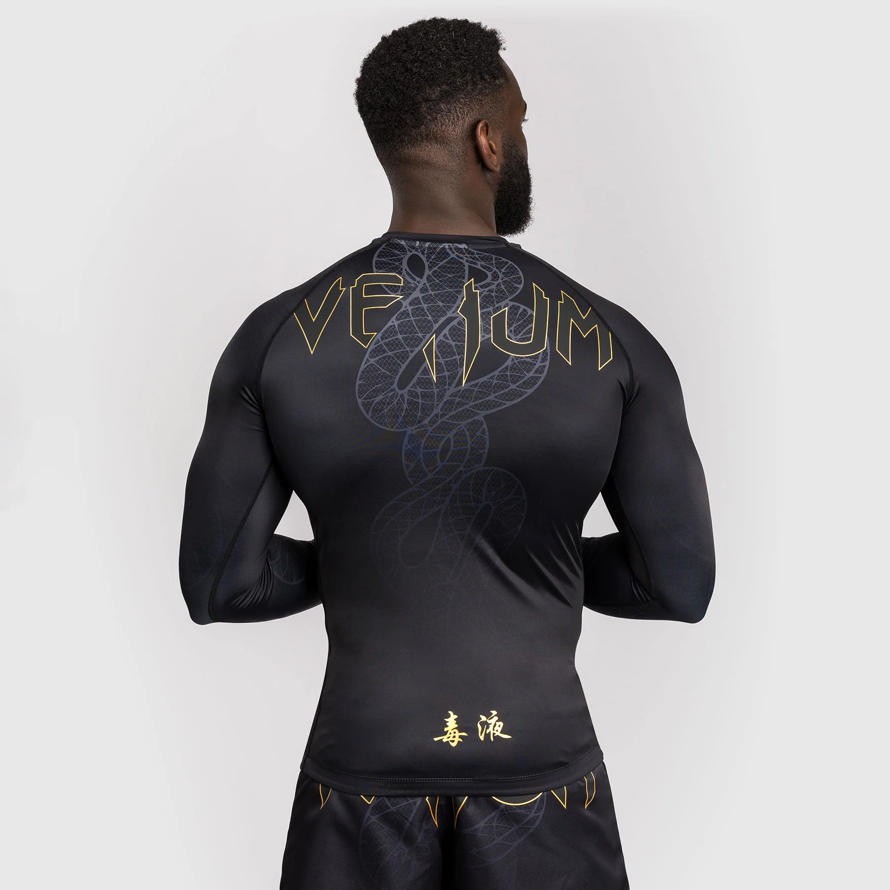 Rashguard Venum Serpenti mangas compridas Preto  - Image 3