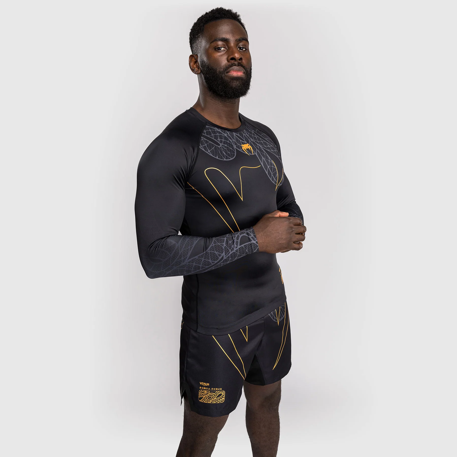 Rashguard Venum Serpenti mangas compridas Preto  - Image 4