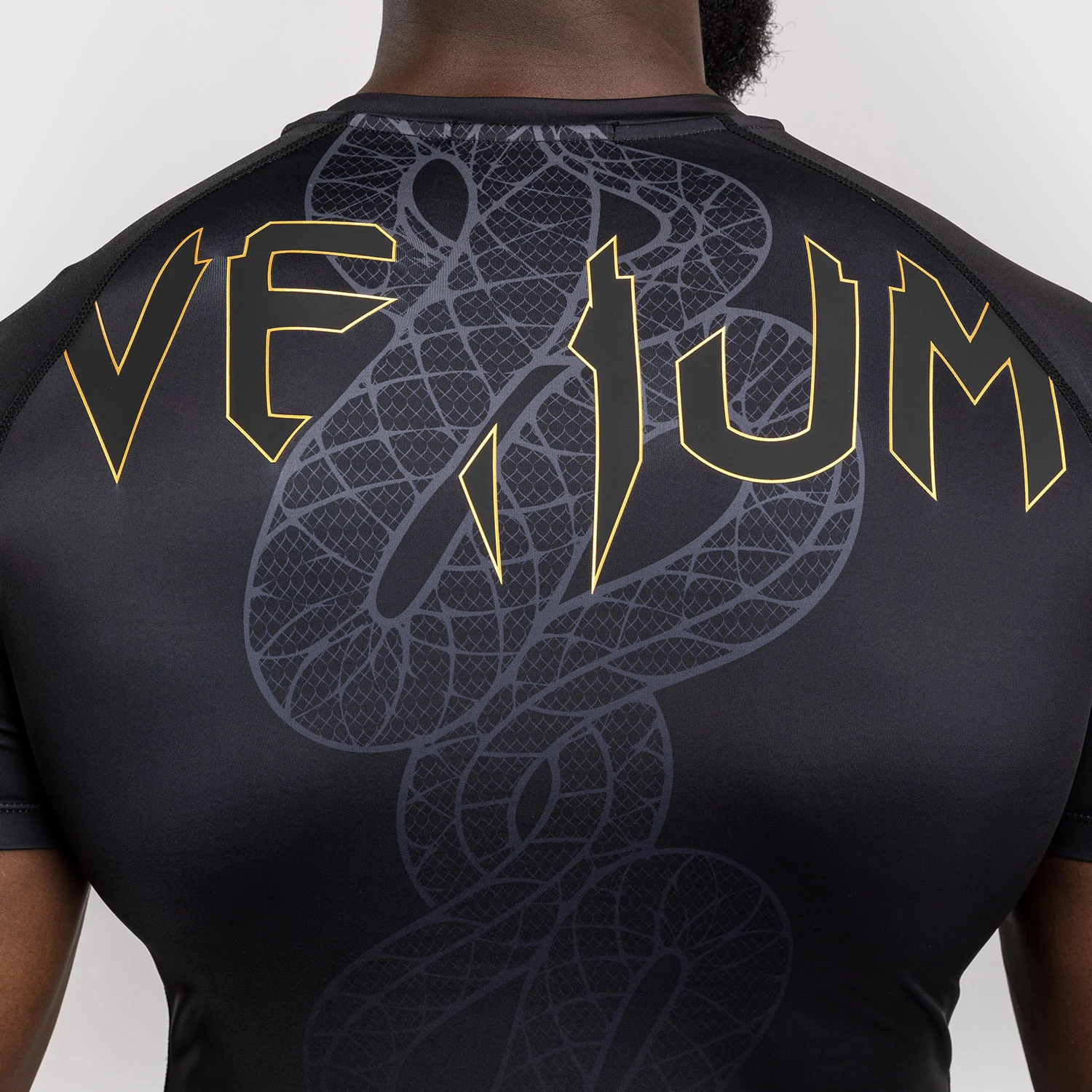 Rashguard Venum Serpenti mangas curtas Preto  - Image 7