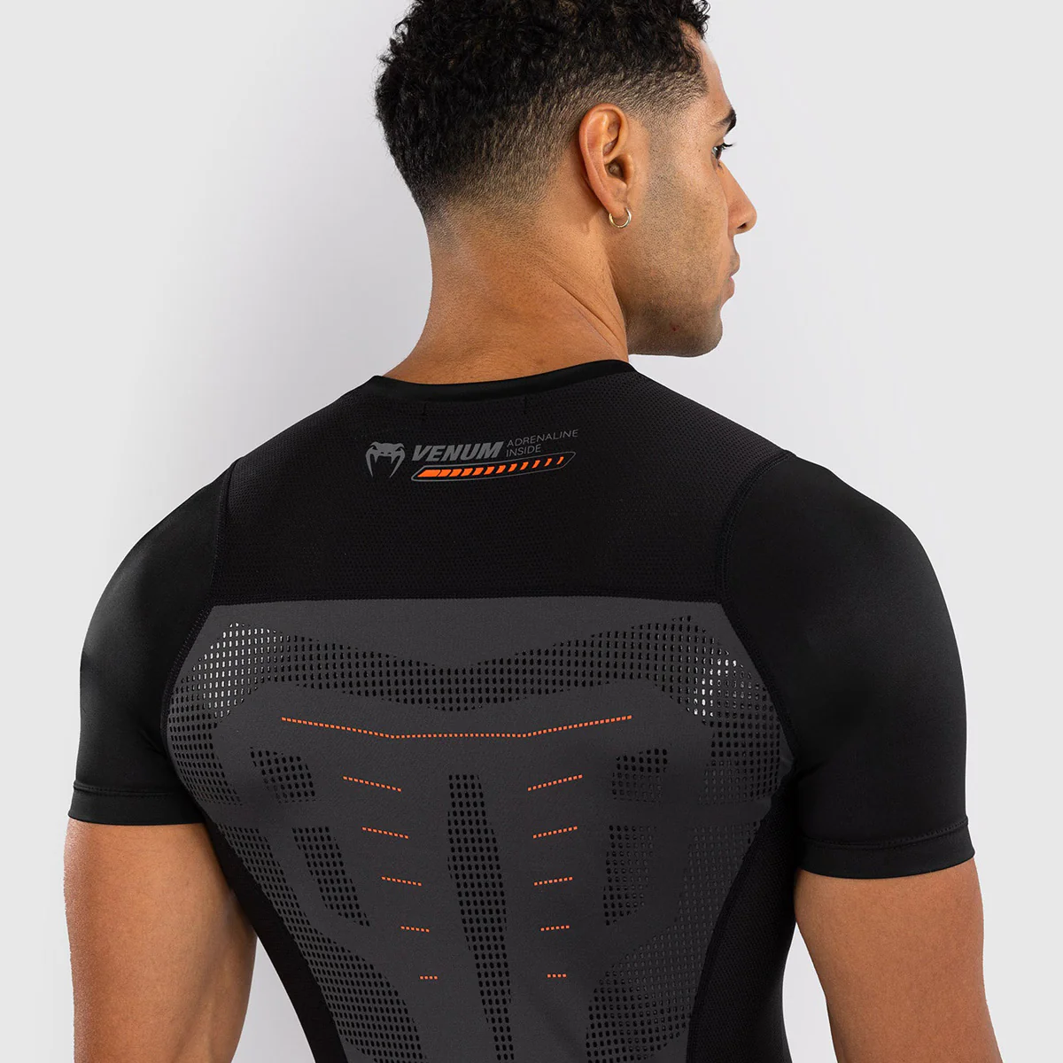 Rashguard Venum Technical 3.0 mangas curtas Grafite  - Image 5