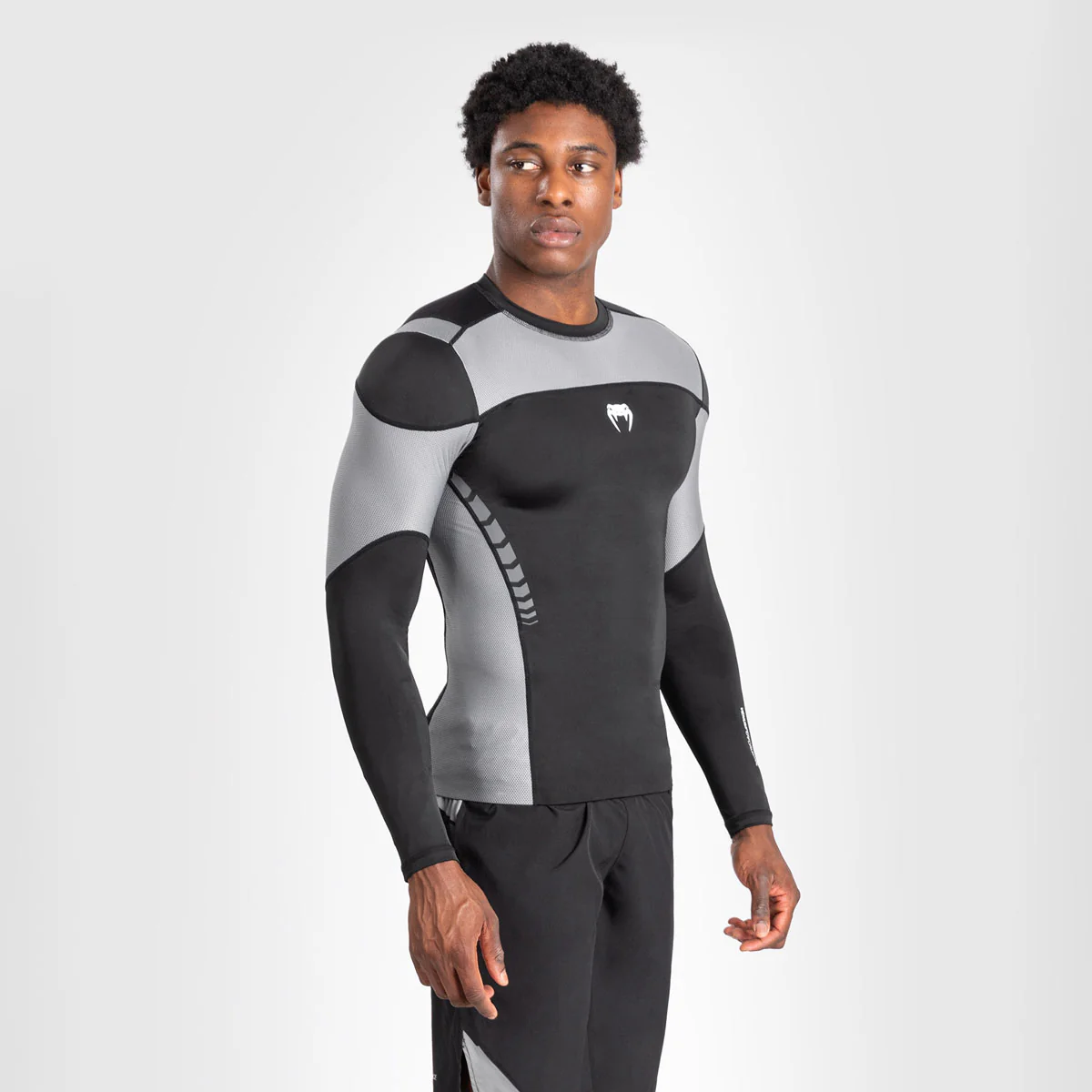 Rashguard Venum Tempest mangas compridas Preto 