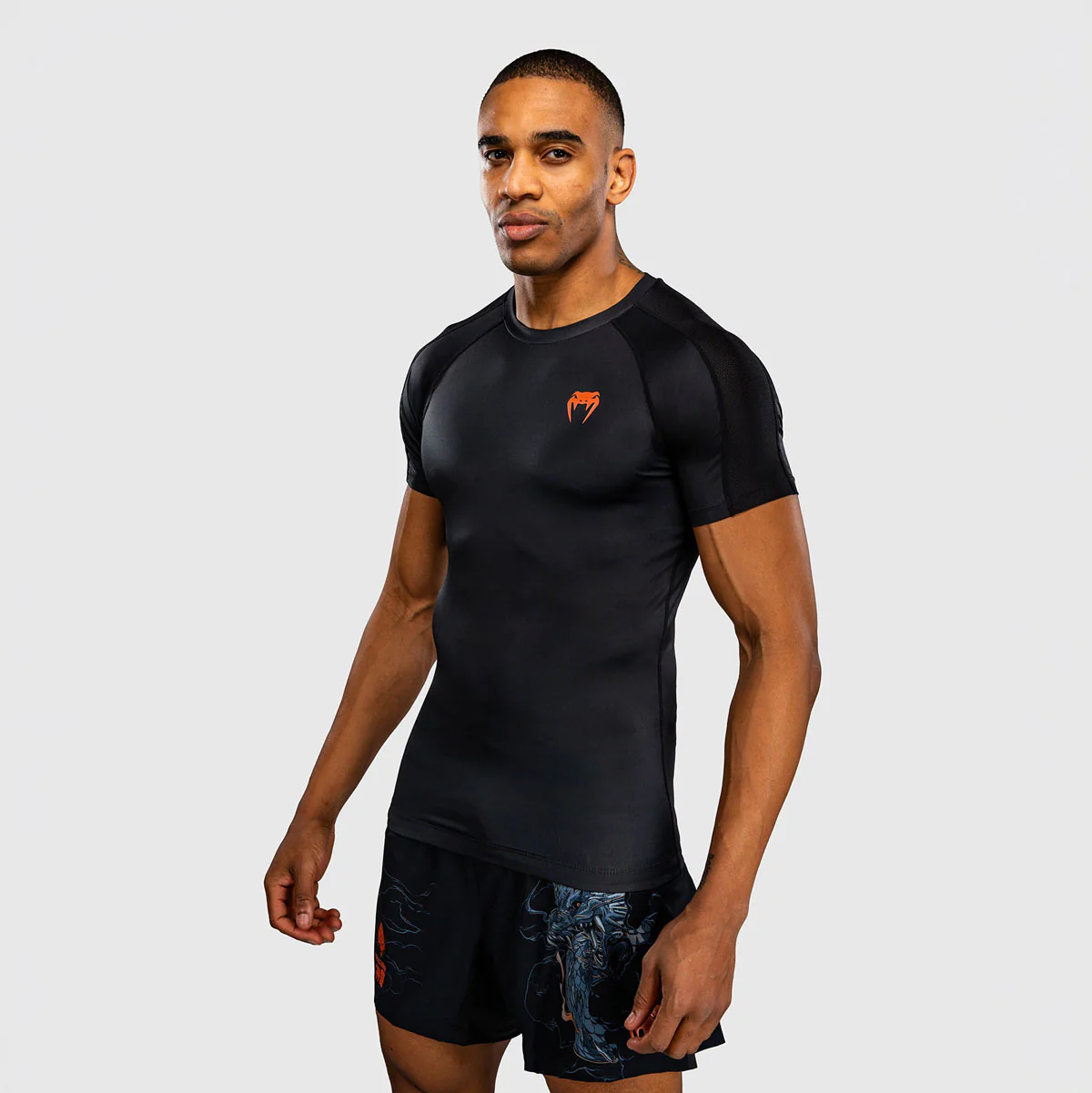 Rashguard Venum Thunder Dragon mangas curtas Preto  - Image 4