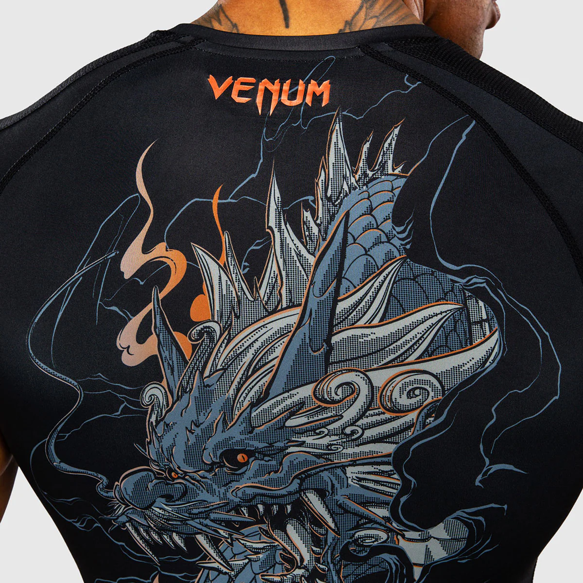 Rashguard Venum Thunder Dragon mangas curtas Preto  - Image 8