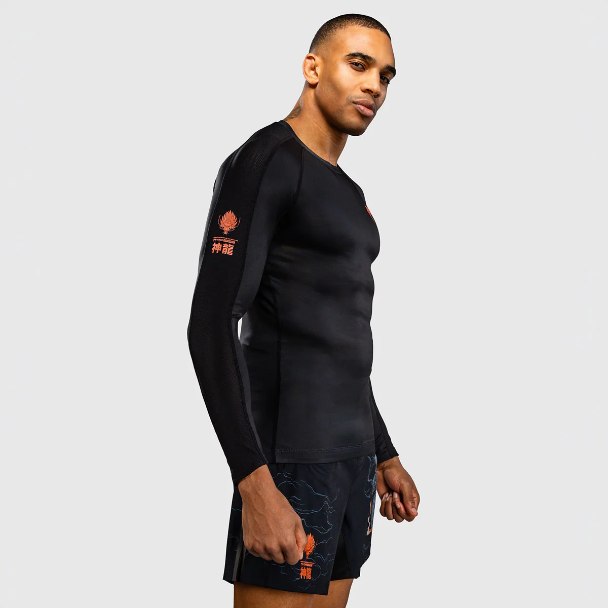 Rashguard Venum Thunder Dragon manga comprida Preto  - Image 4