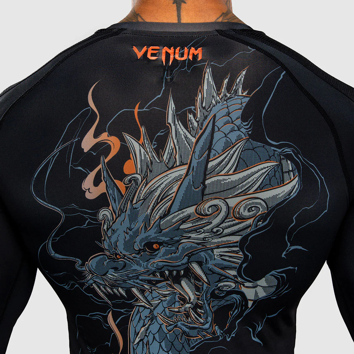 Rashguard Venum Thunder Dragon manga comprida Preto  - Image 8