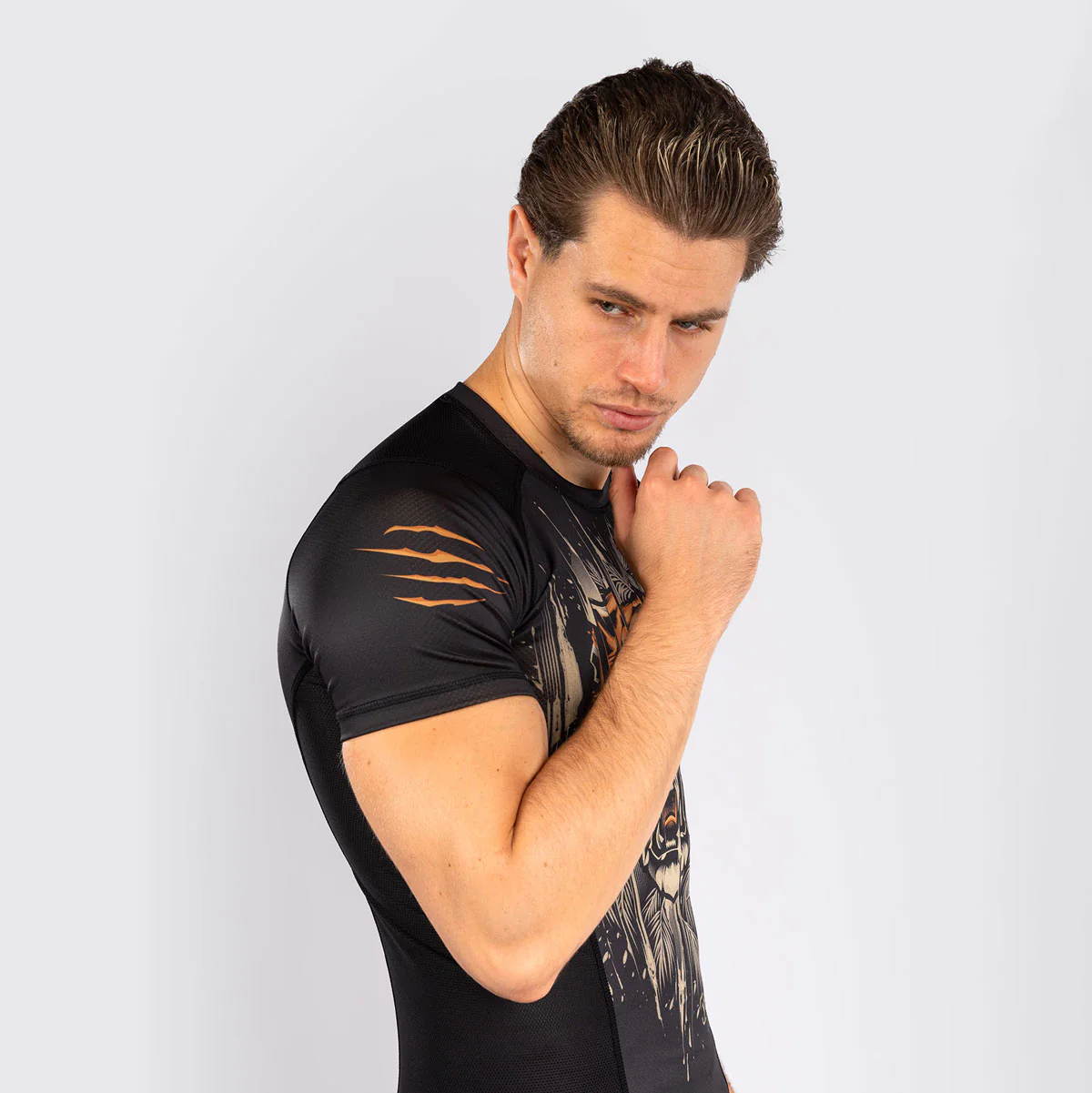 Rashguard Venum Tiger mangas curtas Preto  - Image 4