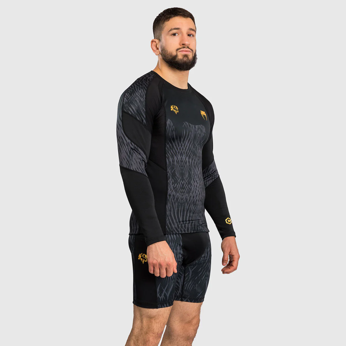 Rashguard Venum x Chimaev Wild Borz mangas compridas Preto  - Image 3
