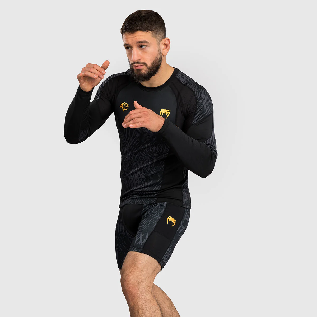 Rashguard Venum x Chimaev Wild Borz mangas compridas Preto  - Image 4