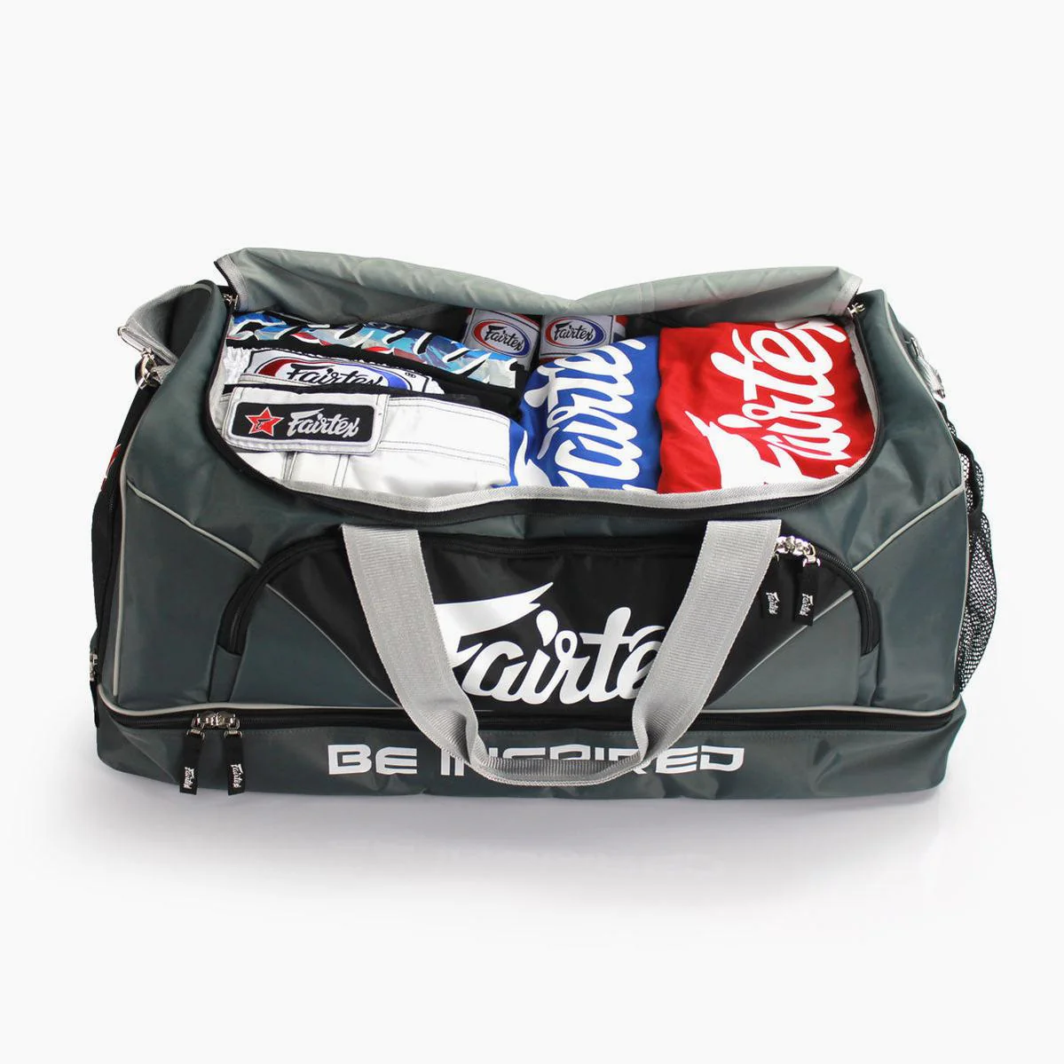 Saco de ginásio Fairtex BAG2 Cinza-preto  - Image 4