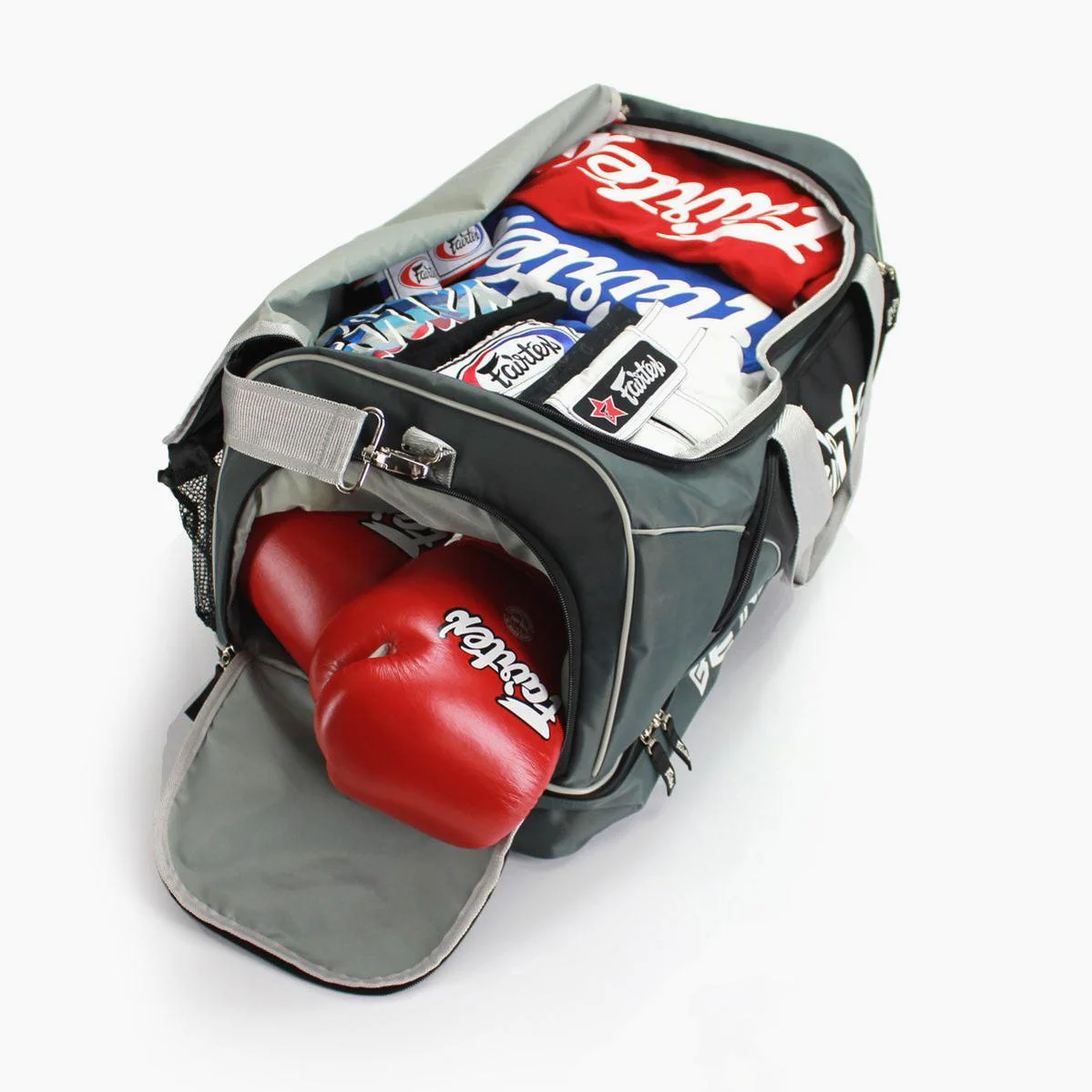 Saco de ginásio Fairtex BAG2 Cinza-preto  - Image 5