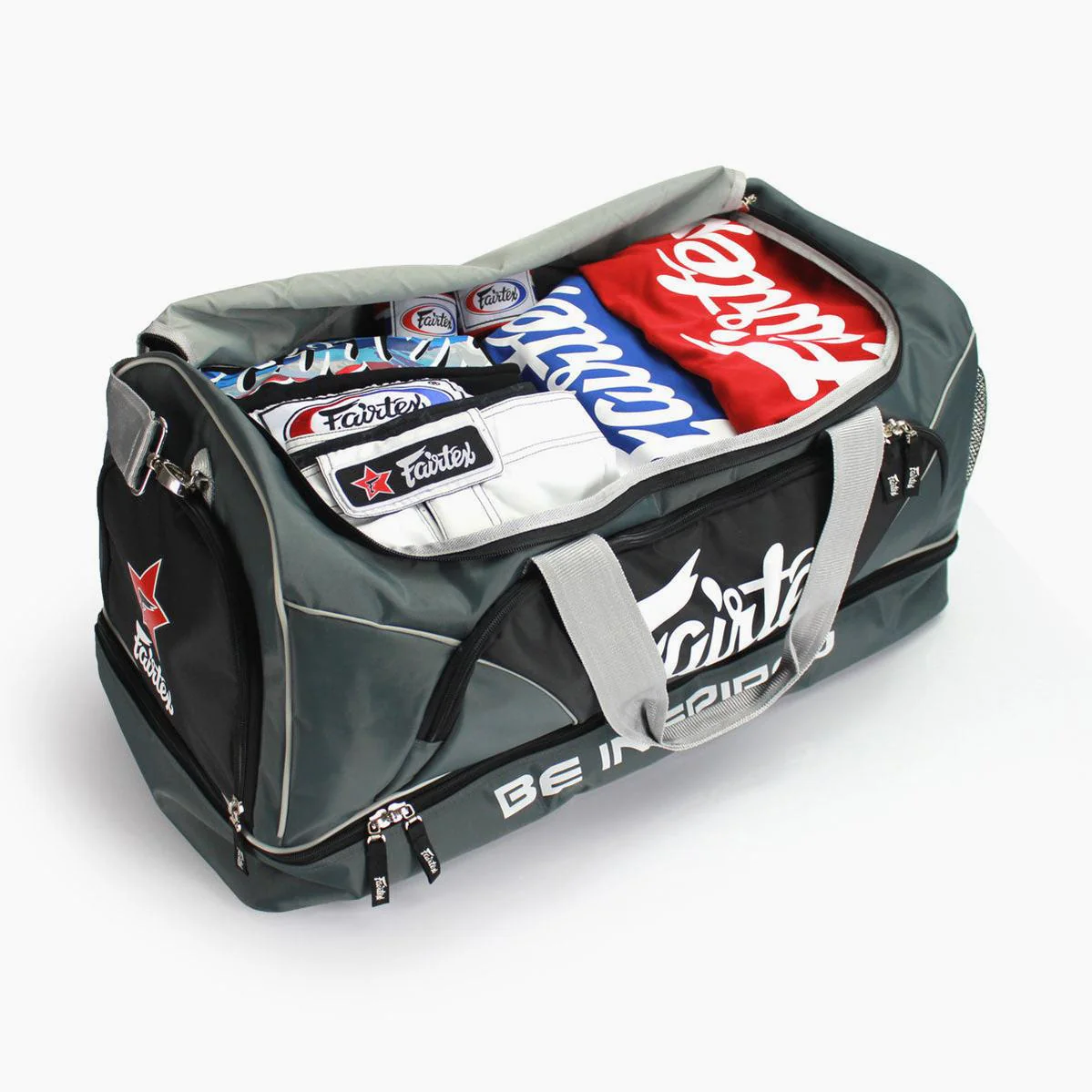 Saco de ginásio Fairtex BAG2 Cinza-preto  - Image 6