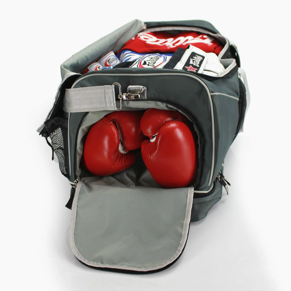 Saco de ginásio Fairtex BAG2 Cinza-preto  - Image 7