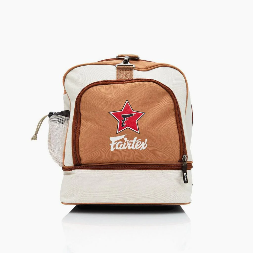 Bolsa de ginásio Fairtex BAG2 Khaki-laranja  - Image 3