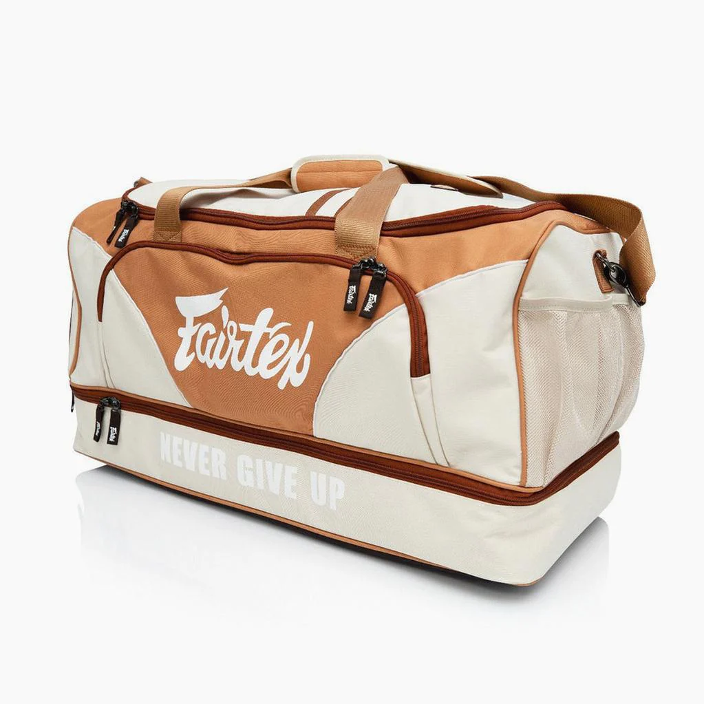 Bolsa de ginásio Fairtex BAG2 Khaki-laranja  - Image 4
