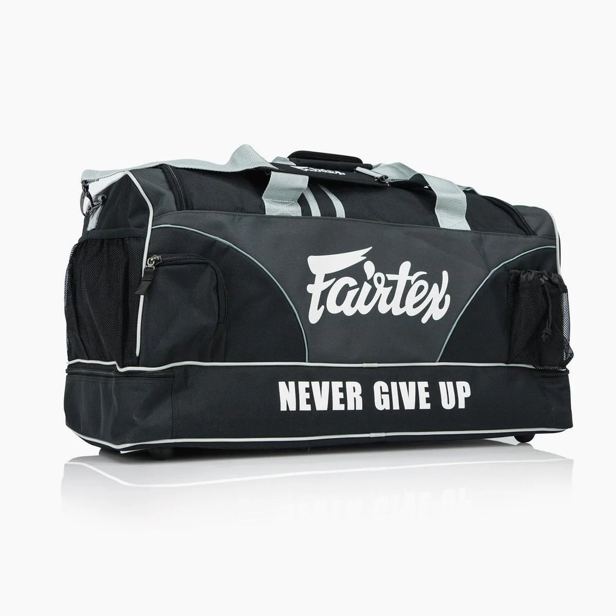 Saco de ginásio Fairtex BAG2 Preto-cinza 